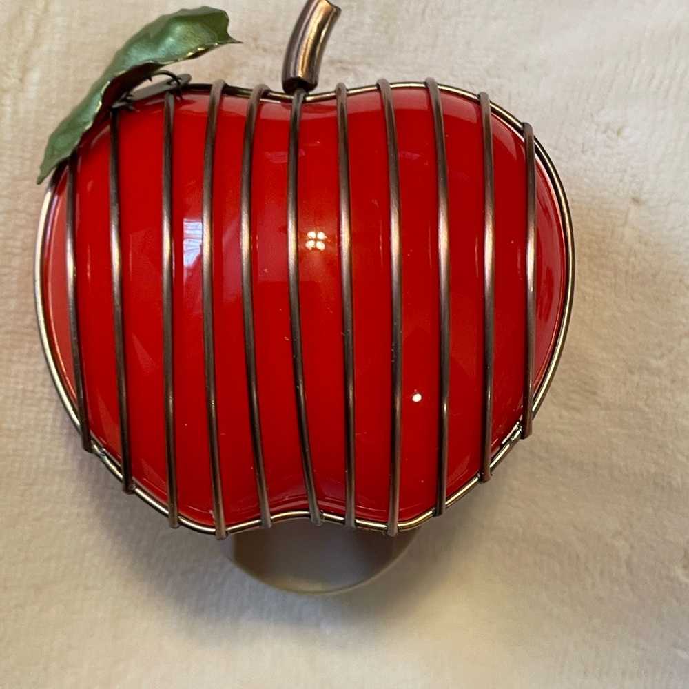 Yankee Candle Bronze Wire Apple Scent Plug Electric  Diffuser - Rare